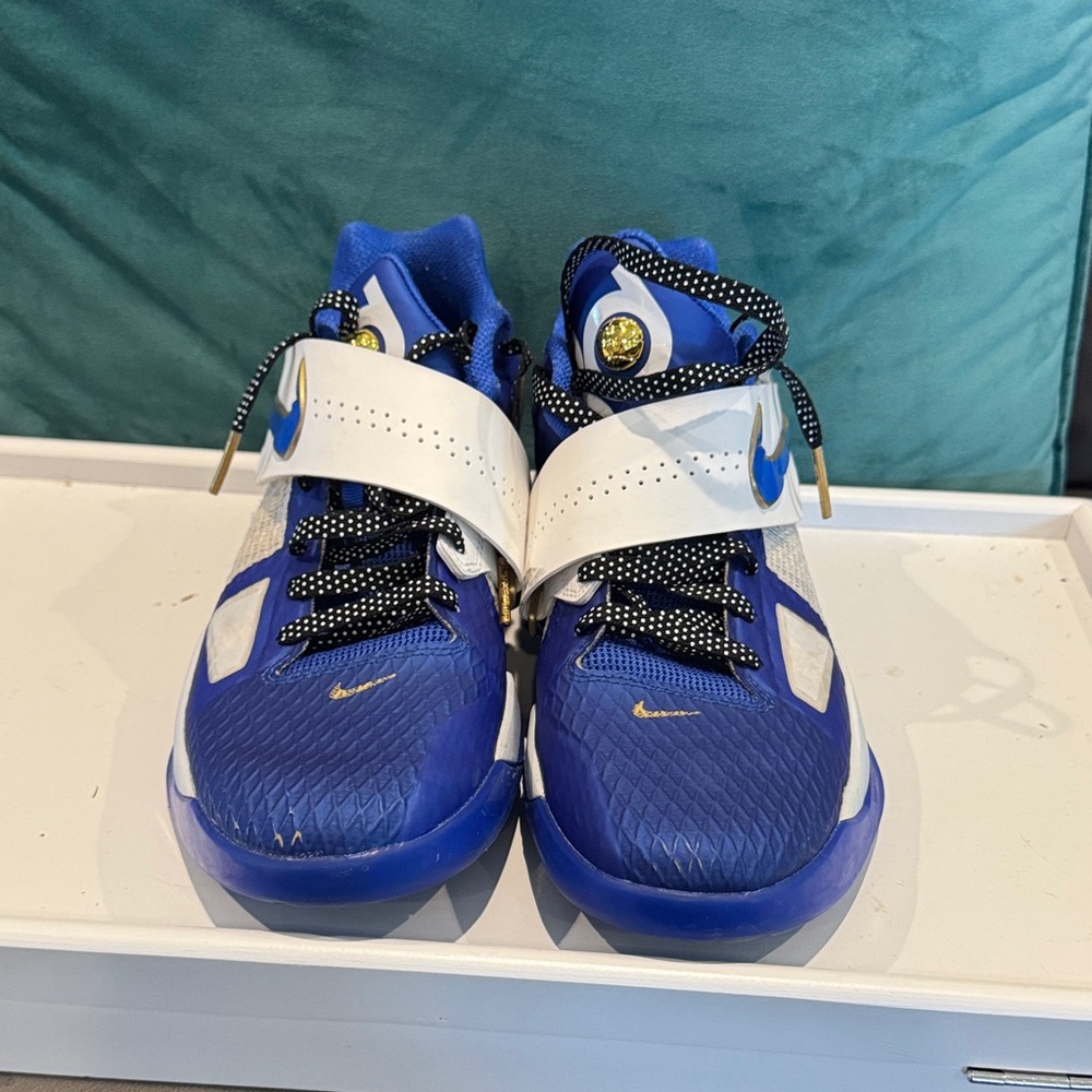 Nike Kids Blue and White Sneakers